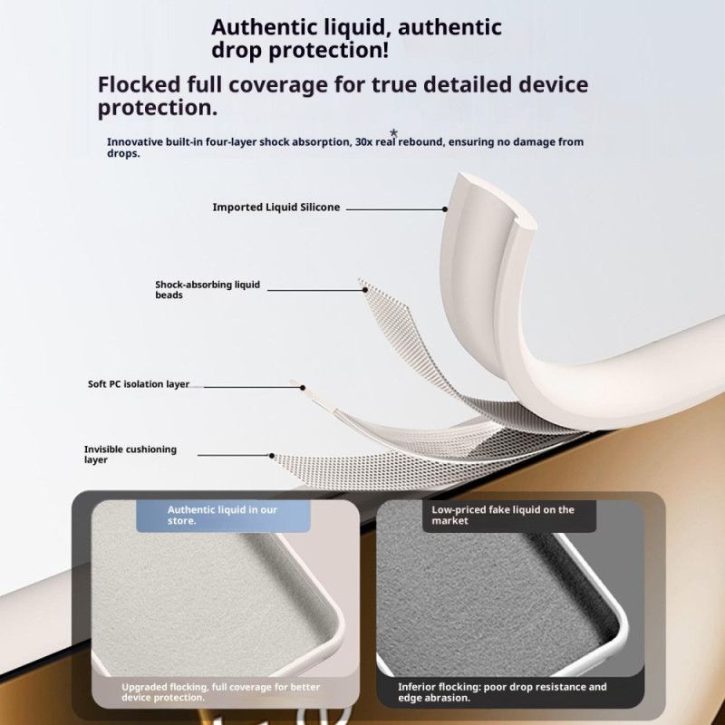 Cover Oneplus 15 Flydende Silikone