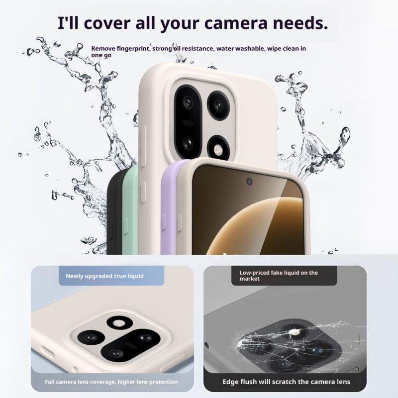 Cover Oneplus 15 Flydende Silikone