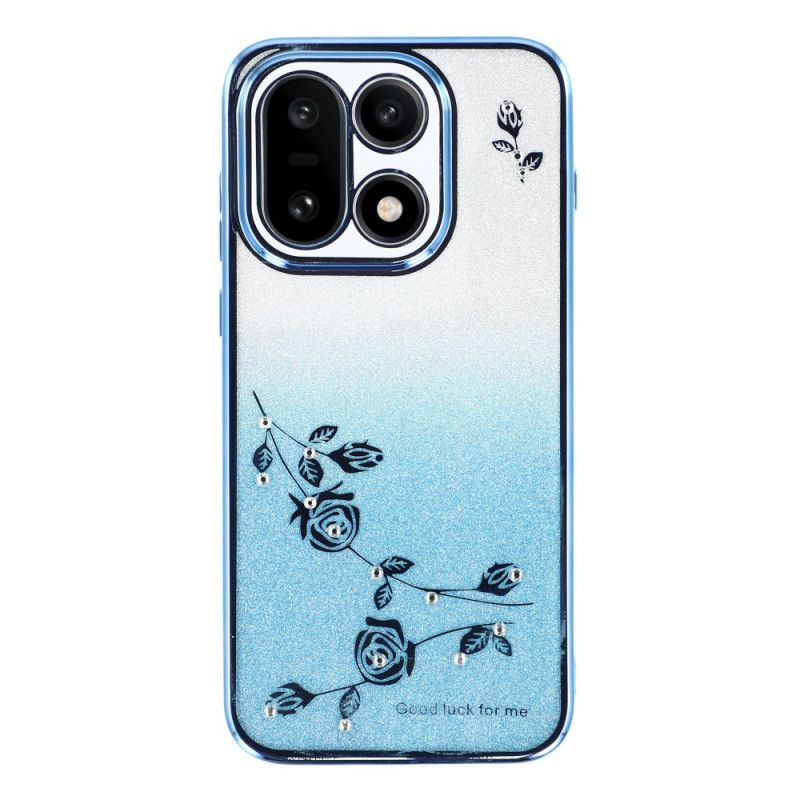 Cover Oneplus 15 Gradientblomster Og Pailletter