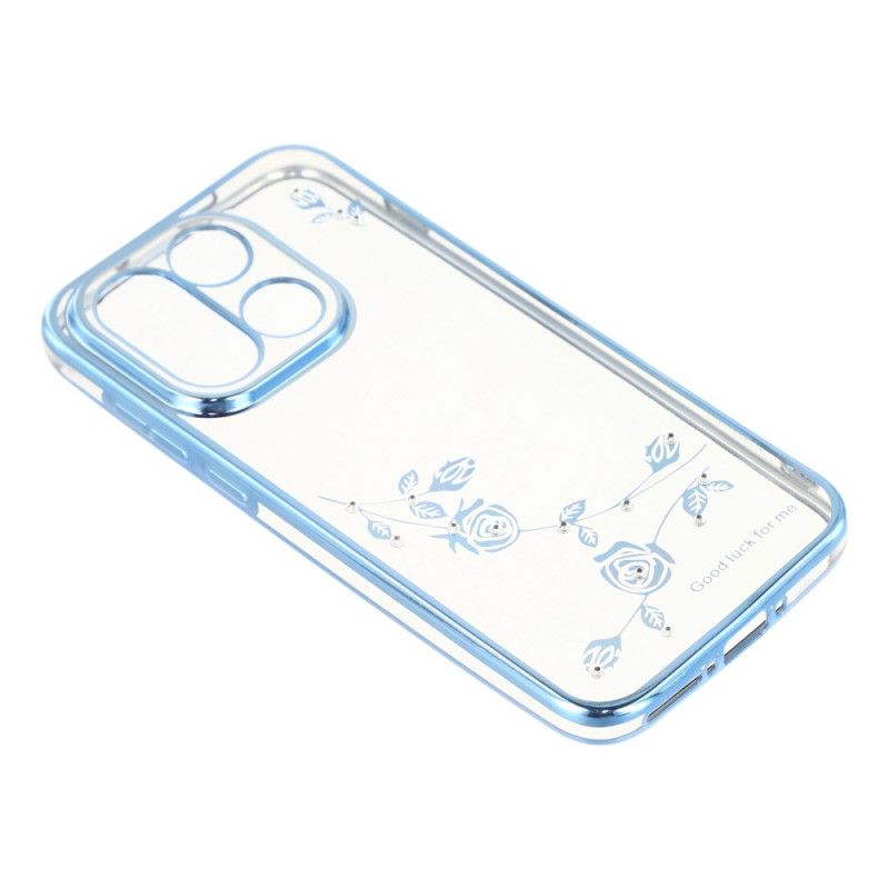 Cover Oneplus 15 Kadem Blomster Og Rhinsten