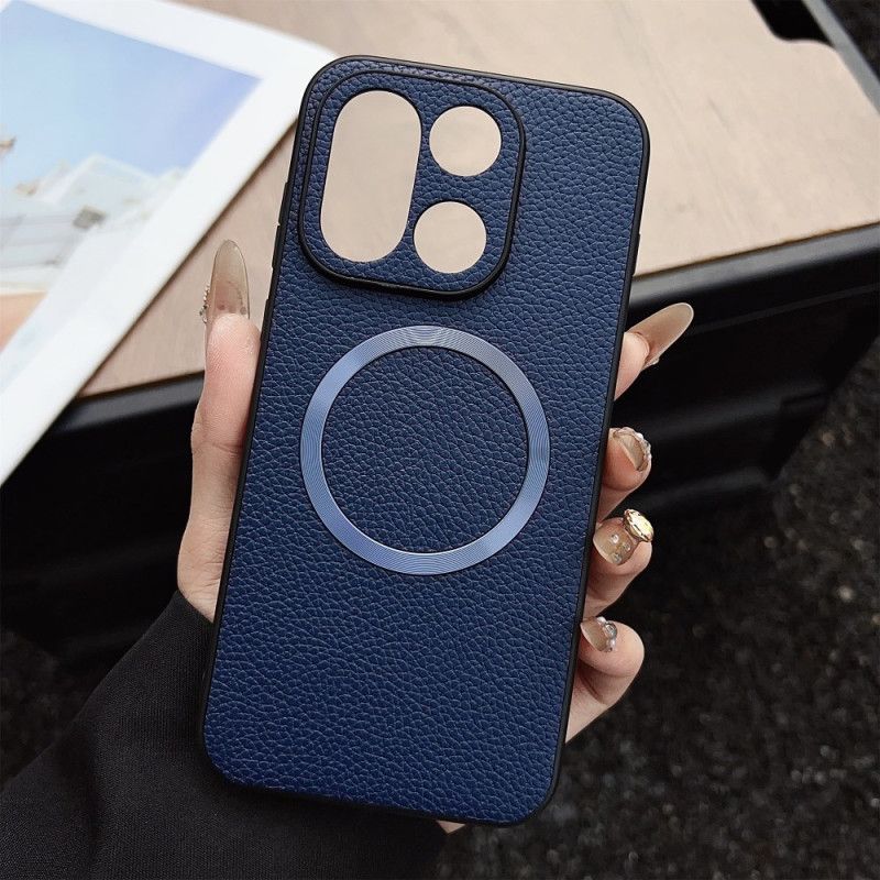 Cover Oneplus 15 Magsafe Lychee Tekstur