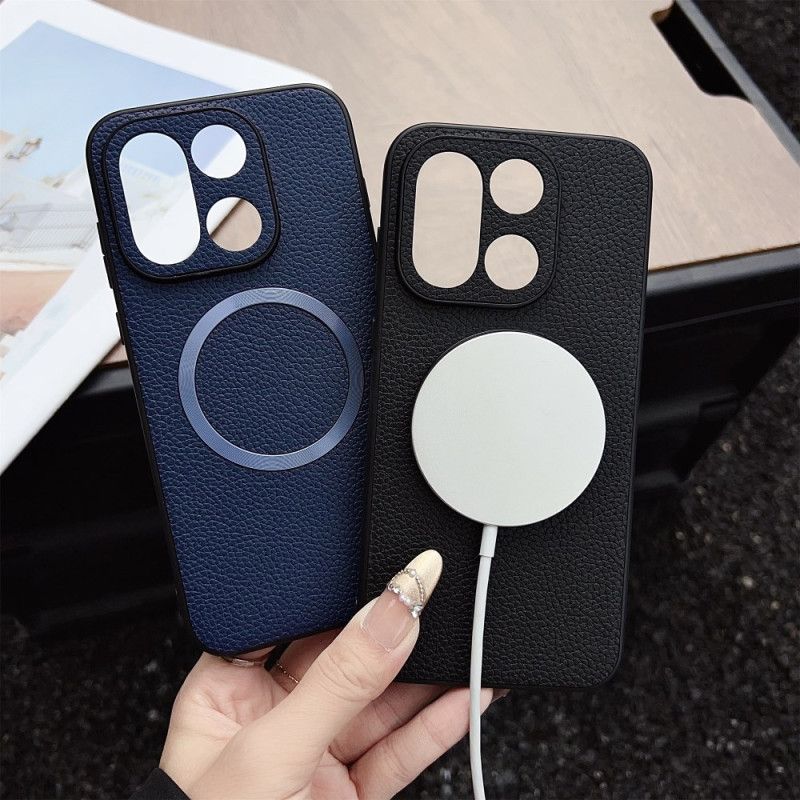 Cover Oneplus 15 Magsafe Lychee Tekstur