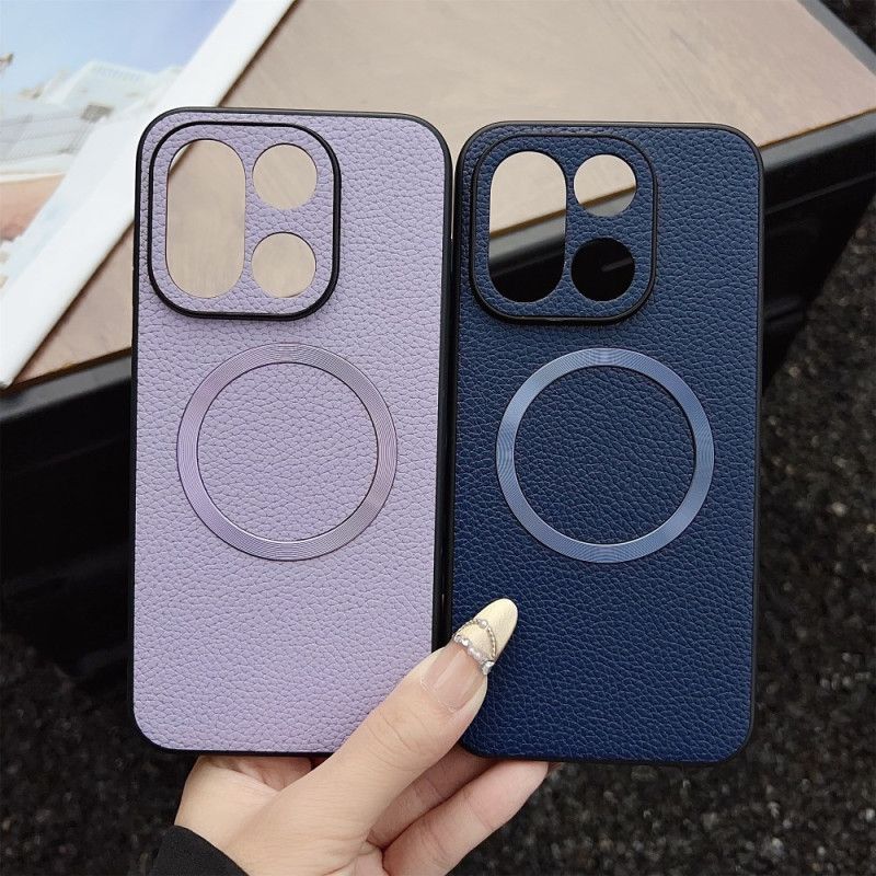 Cover Oneplus 15 Magsafe Lychee Tekstur