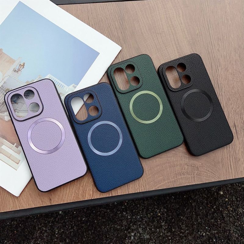 Cover Oneplus 15 Magsafe Lychee Tekstur