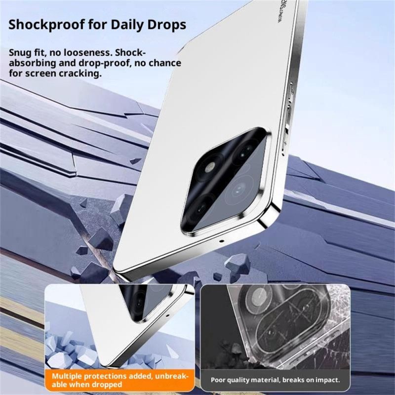 Cover Oneplus 15 Ridsefast Elektrolytisk Ramme