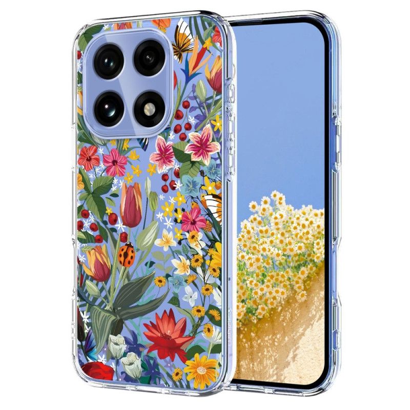 Cover Oneplus 15 Telefon Etui Sommerfugle Og Blomster