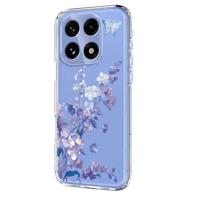 Cover Oneplus 15 Telefon Etui Sommerfugle Og Blomster