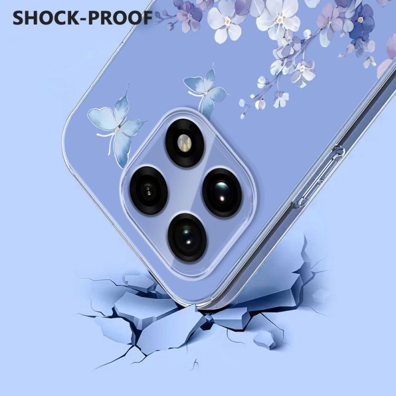 Cover Oneplus 15 Telefon Etui Sommerfugle Og Blomster