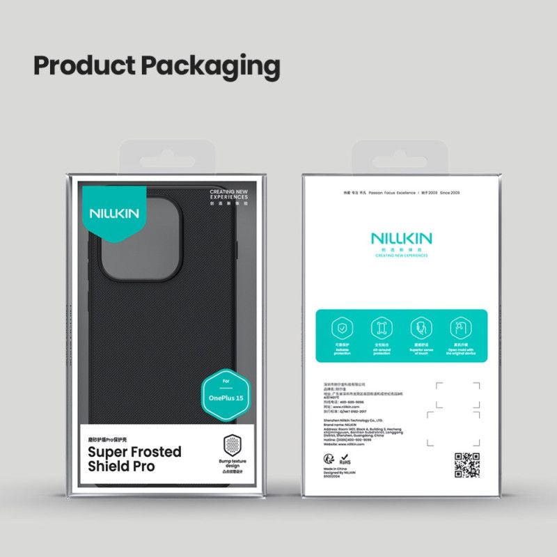 Cover Til Oneplus 15 Frostet Skjold Pro Nillkin