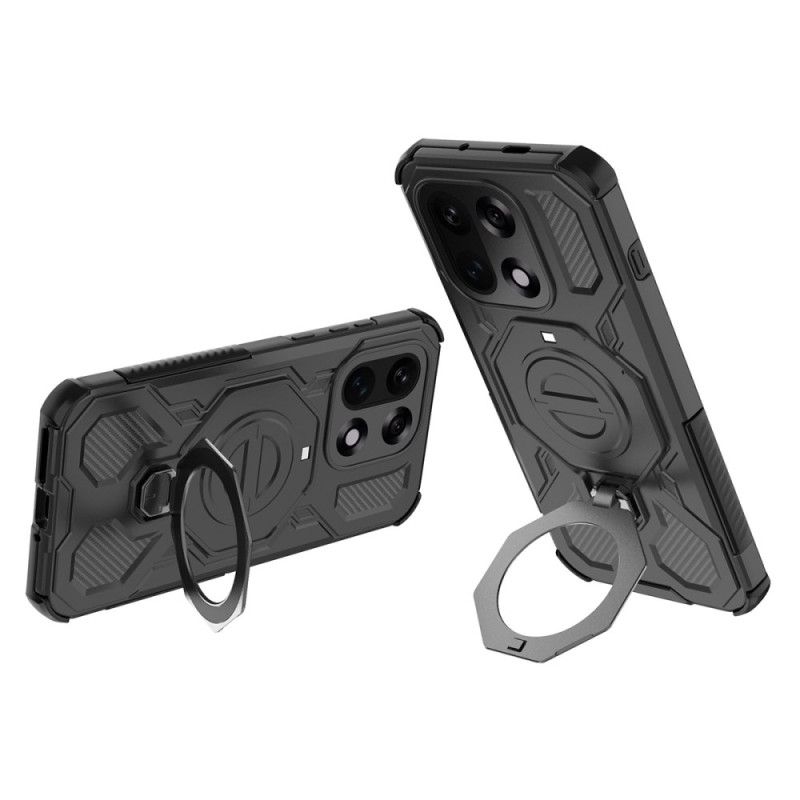 Cover Til Oneplus 15 Magnetisk Roterende Metalstativ