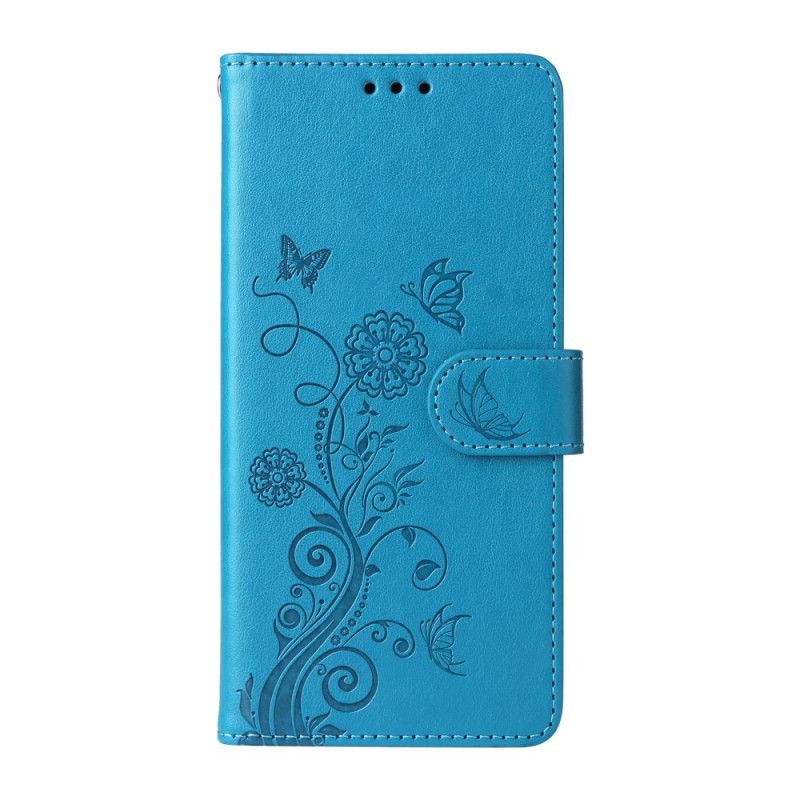 Flip Cover Oneplus 15 Blomstersommerfugl