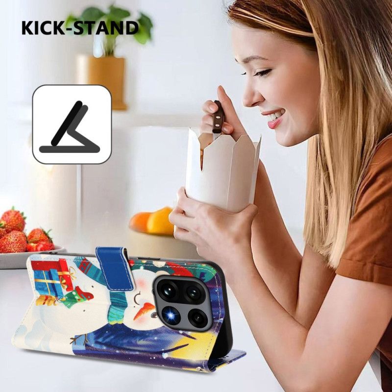 Flip Cover Oneplus 15 Julemønster