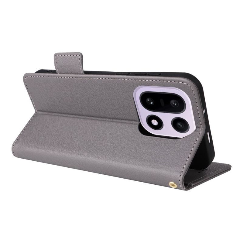 Flip Cover Oneplus 15 Kunstlæder Med Rem