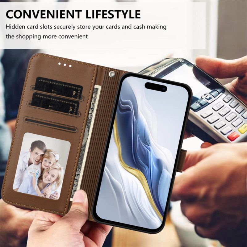 Flip Cover Oneplus 15 Lille Kat Med Rem