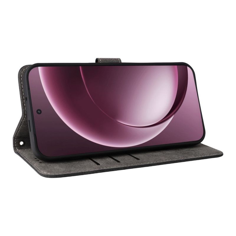 Flip Cover Oneplus 15 Ruskindseffekt Med Rem