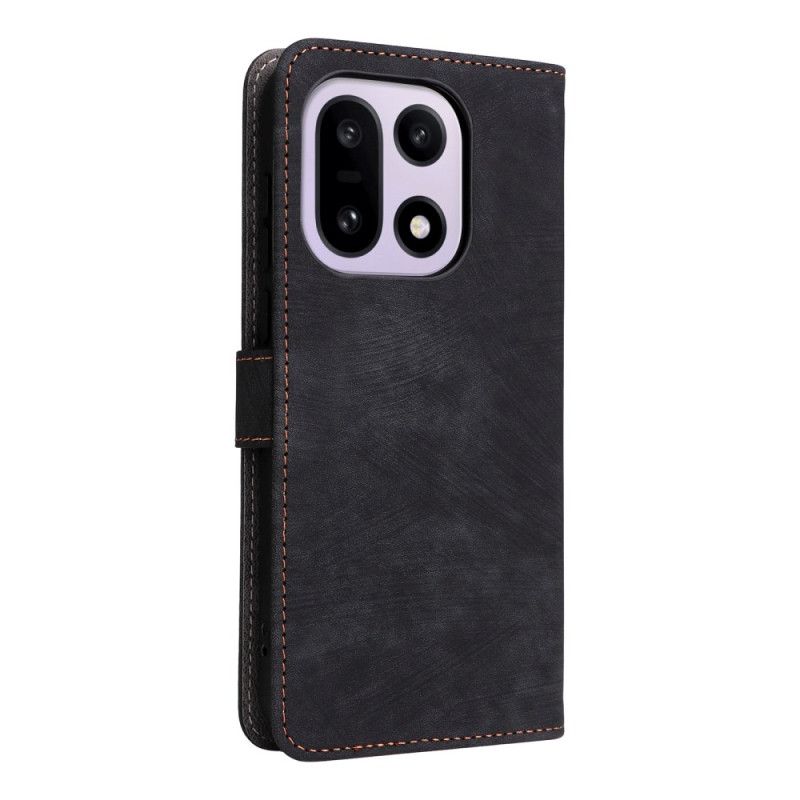 Flip Cover Oneplus 15 Ruskindseffekt Med Rem