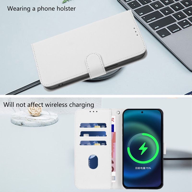 Flip Cover Til Oneplus 15 Ensfarvet