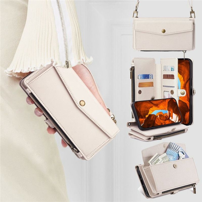 Flip Cover Til Oneplus 15 Pung Med Skulderrem Og Snor