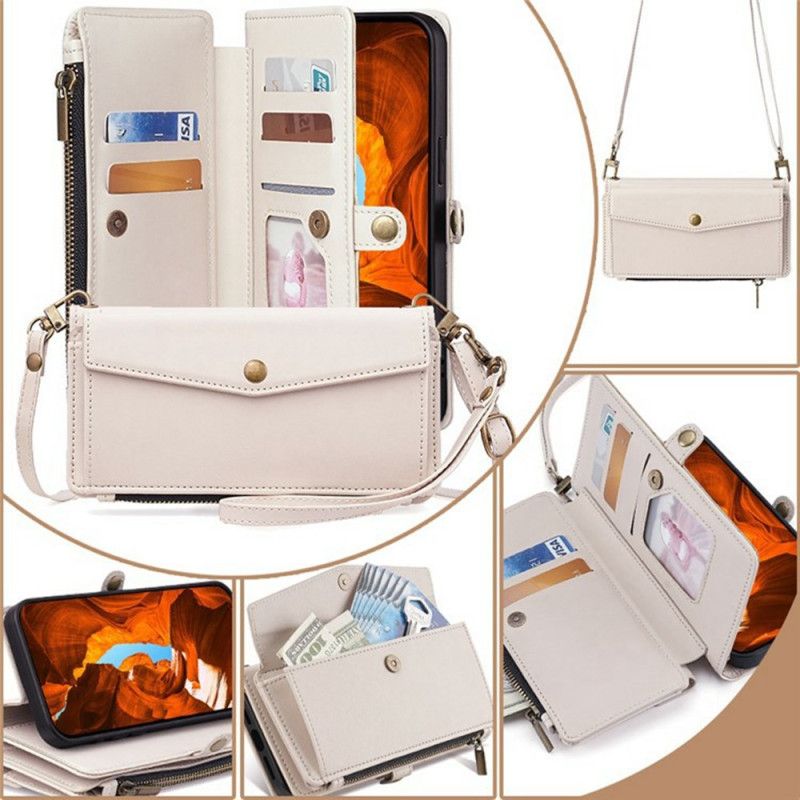 Flip Cover Til Oneplus 15 Pung Med Skulderrem Og Snor