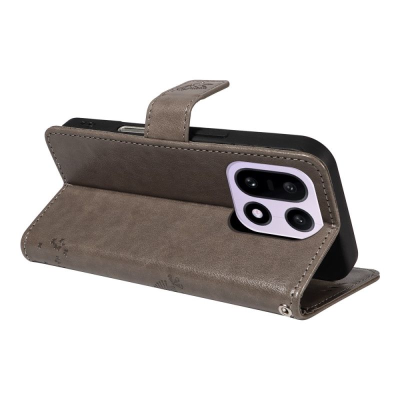 Læder Cover Oneplus 15 Kat Og Træ