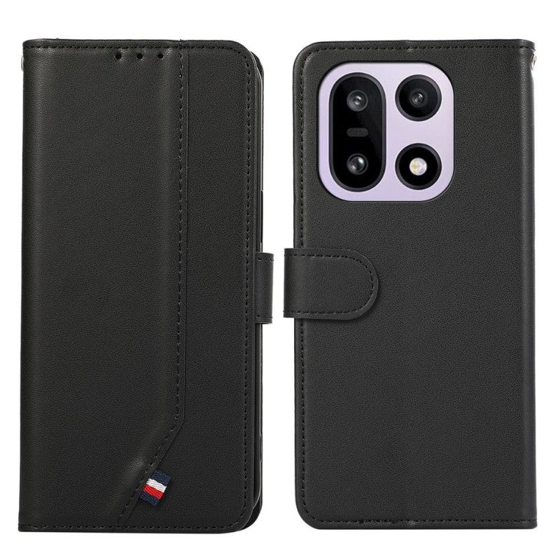 Læder Cover Oneplus 15 Rfid-beskyttelsesdesign