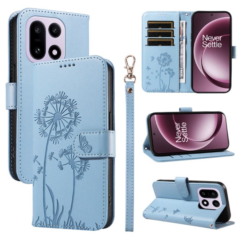 Læder Cover Oneplus 15 Telefon Etui Mælkebøtterem