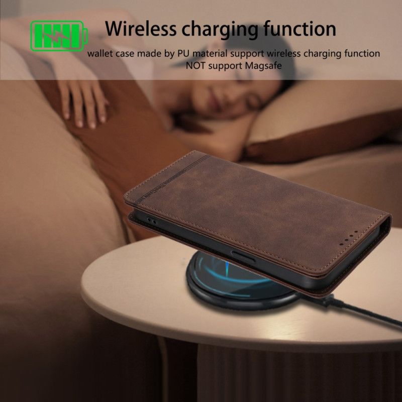 Læder Cover Oneplus 15 Telefon Etui Premium Rfid-design