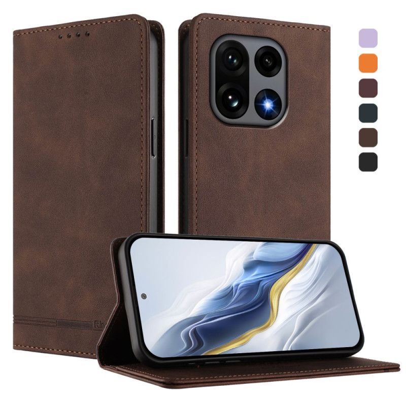 Læder Cover Oneplus 15 Telefon Etui Premium Rfid-design