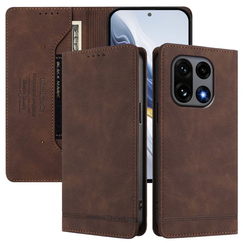 Læder Cover Oneplus 15 Telefon Etui Premium Rfid-design