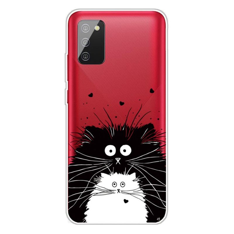 Cover for Samsung Galaxy A02s Pas På Kattene