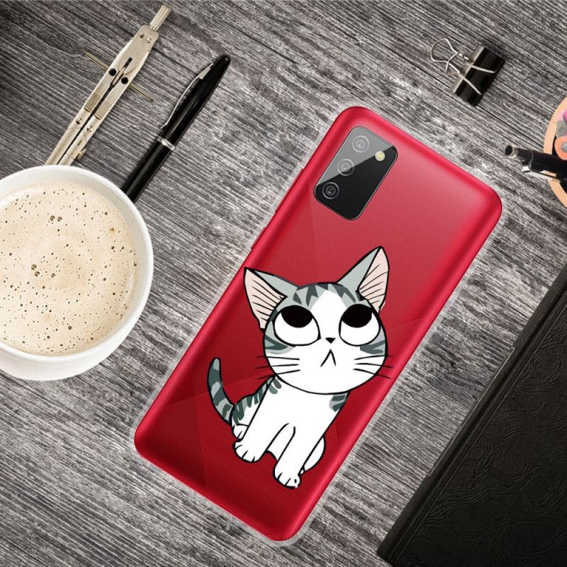 Cover Samsung Galaxy A02s Charmerende Kat