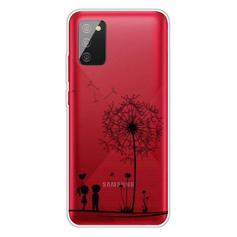 Cover Samsung Galaxy A02s Mælkebøtte Kærlighed Original