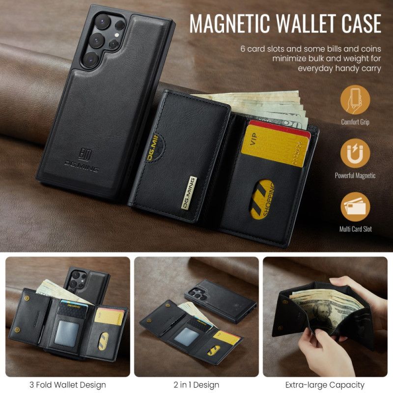 Cover Samsung Galaxy S25 Ultra 5g Aftagelig Magnetisk Pung