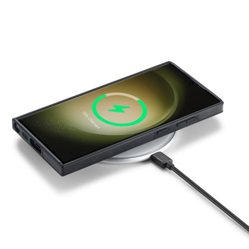 Cover Samsung Galaxy S25 Ultra 5g Dg.ming Læderstil