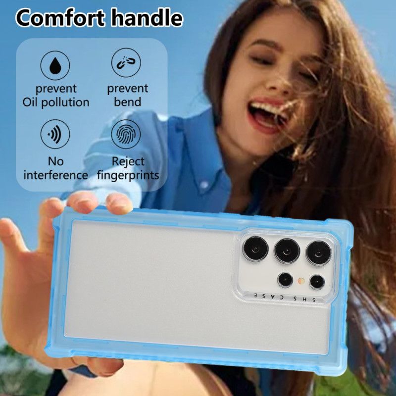 Cover Samsung Galaxy S25 Ultra 5g Forstærket Silikoneramme