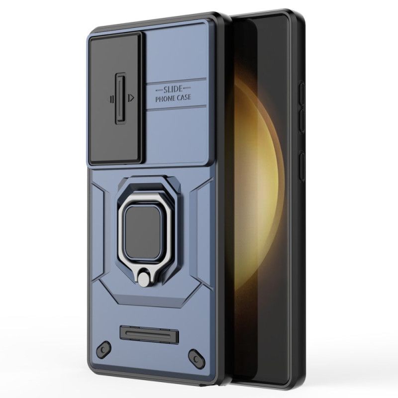 Cover Samsung Galaxy S25 Ultra 5g Holdbar Ring Med Linsebeskytter