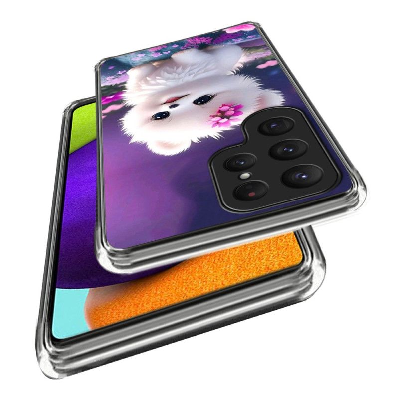 Cover Samsung Galaxy S25 Ultra 5g Hvid Hvalp