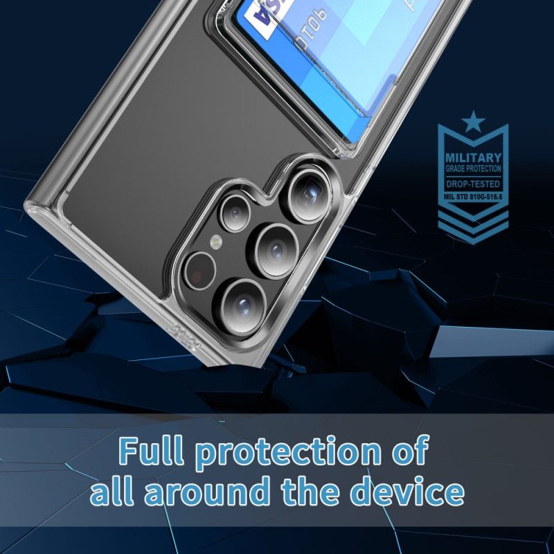 Cover Samsung Galaxy S25 Ultra 5g Klar Med Kortholder