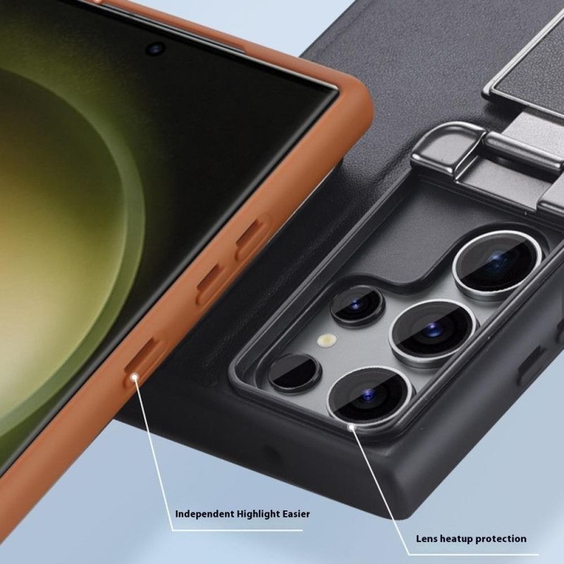 Cover Samsung Galaxy S25 Ultra 5g Klassisk Gkk-stativ