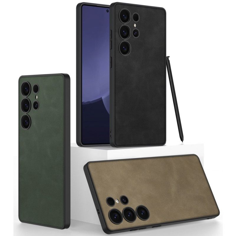 Cover Samsung Galaxy S25 Ultra 5g Lædereffekt
