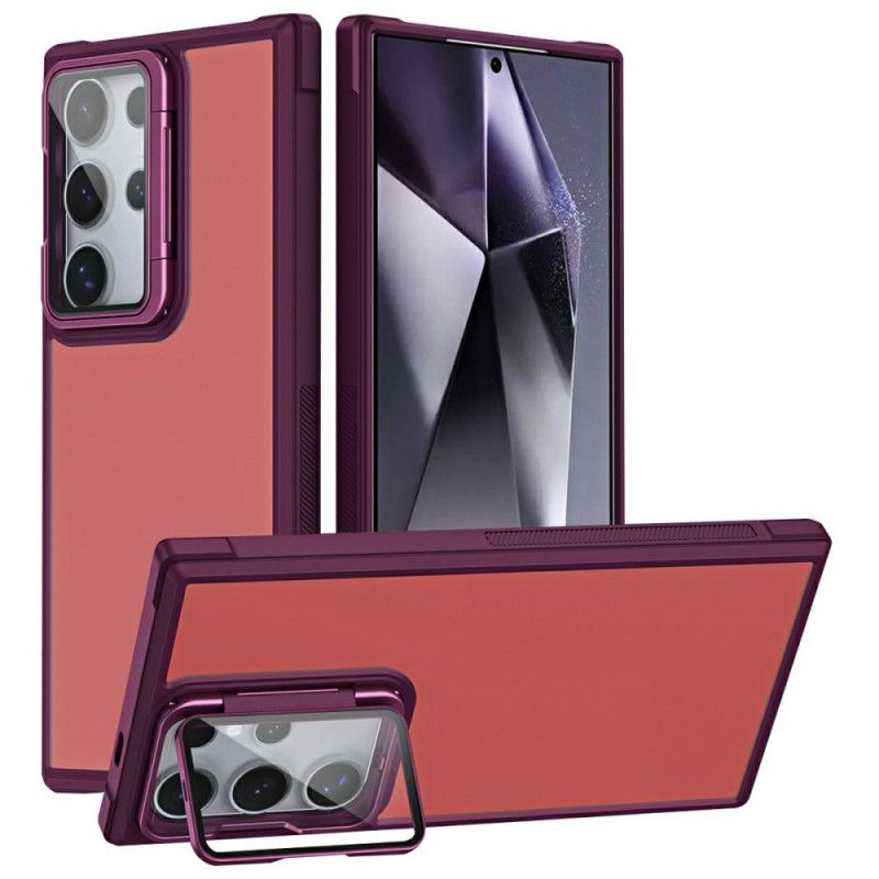 Cover Samsung Galaxy S25 Ultra 5g Linsebeskytter Og Stativ