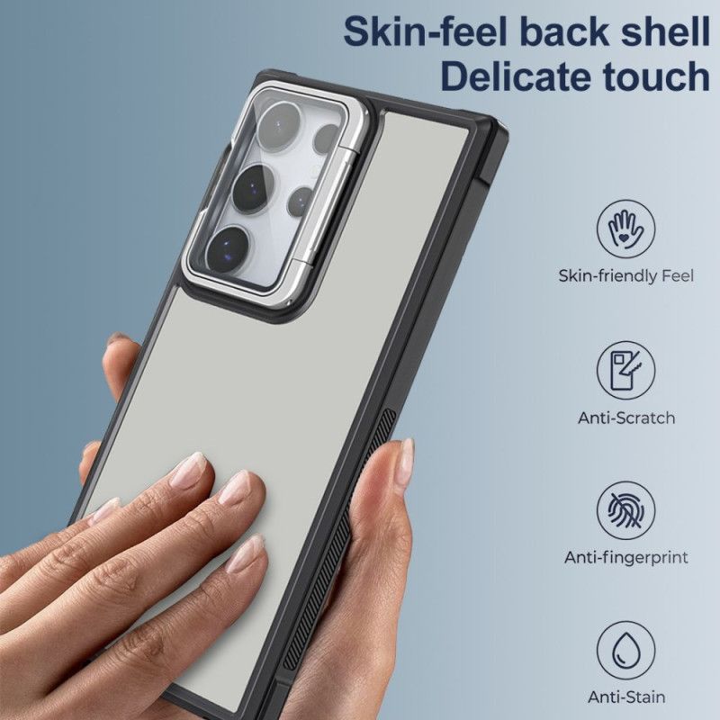 Cover Samsung Galaxy S25 Ultra 5g Linsebeskytter Og Stativ