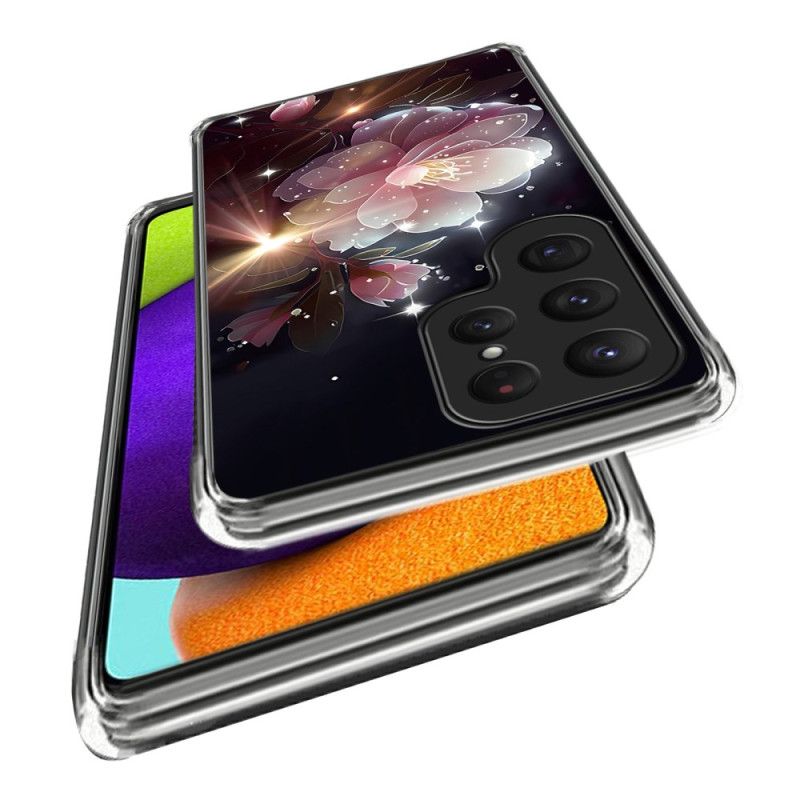 Cover Samsung Galaxy S25 Ultra 5g Lyserød Blomst