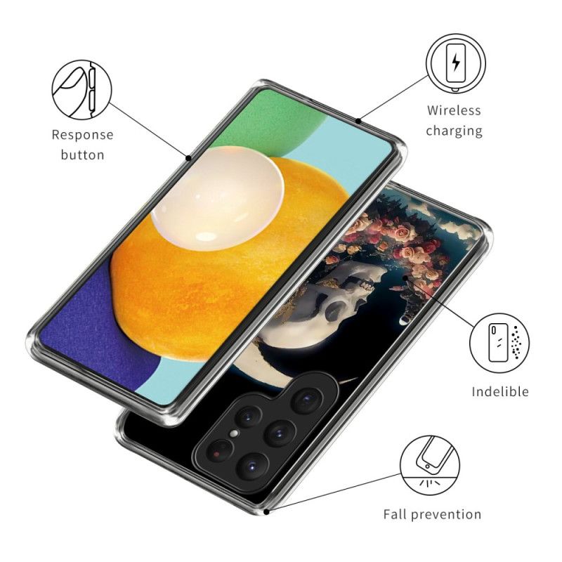 Cover Samsung Galaxy S25 Ultra 5g Lyserødt Kranie