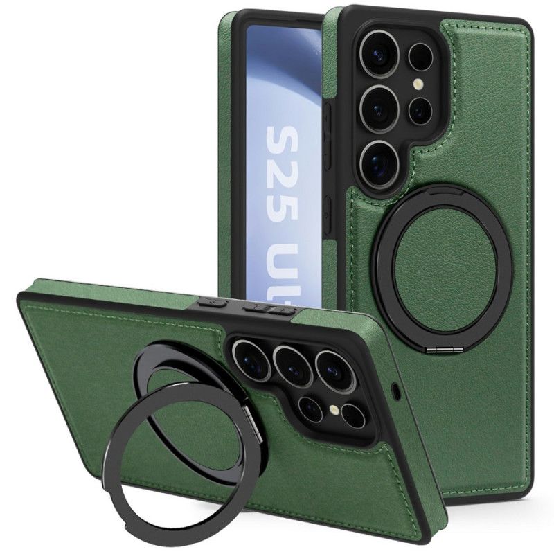 Cover Samsung Galaxy S25 Ultra 5g Magnetisk Med Roterende Stativ