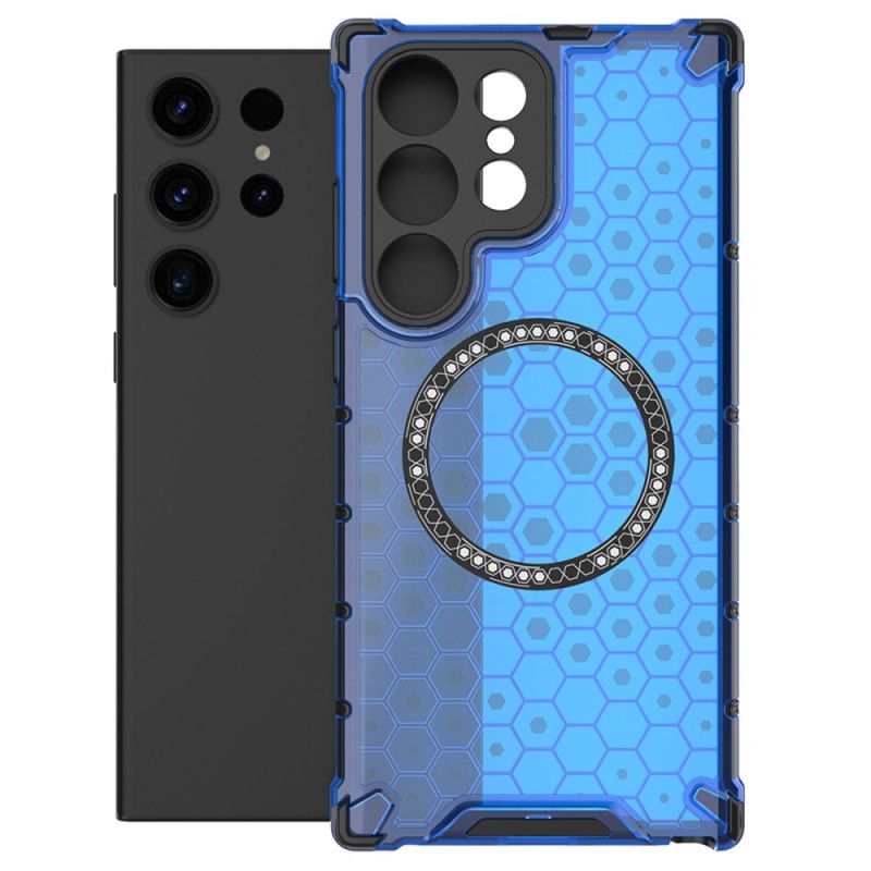 Cover Samsung Galaxy S25 Ultra 5g Magsafe Honeycomb Kompatibel