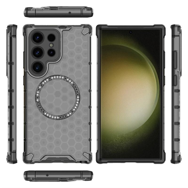 Cover Samsung Galaxy S25 Ultra 5g Magsafe Honeycomb Kompatibel