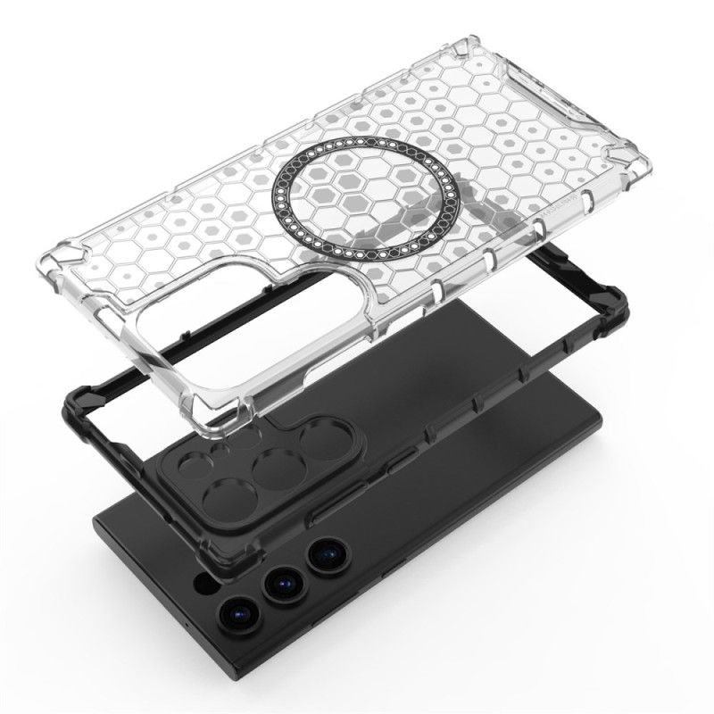 Cover Samsung Galaxy S25 Ultra 5g Magsafe Honeycomb Kompatibel