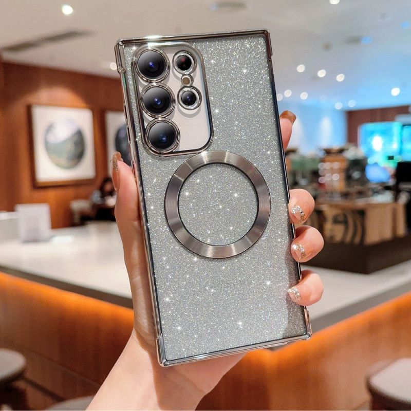 Cover Samsung Galaxy S25 Ultra 5g Magsafe-kompatibel Glitter