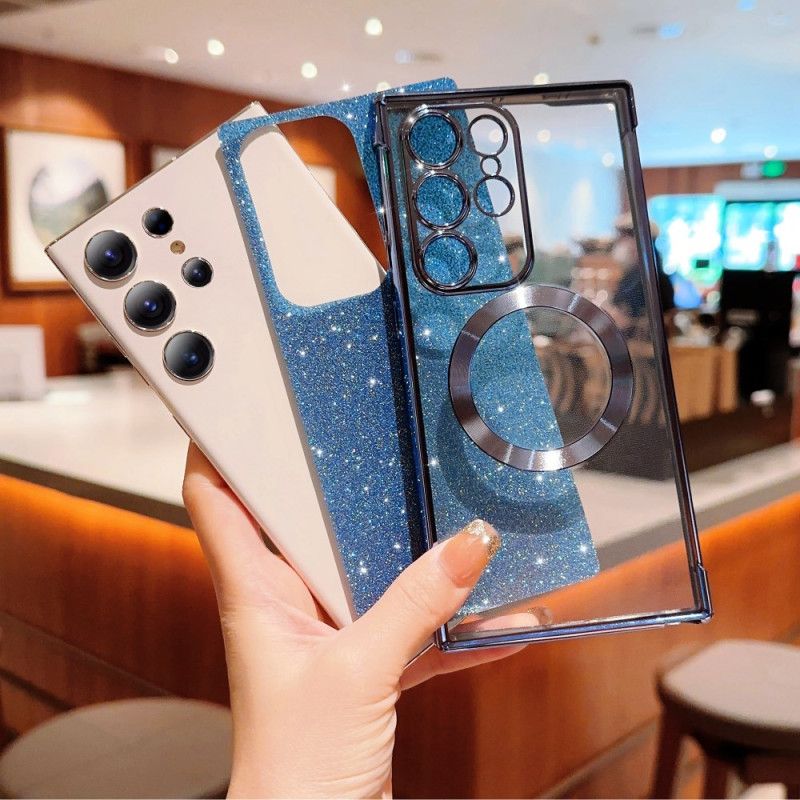 Cover Samsung Galaxy S25 Ultra 5g Magsafe-kompatibel Glitter